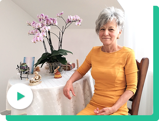 Perge Juliánna az Élet központ vezetője